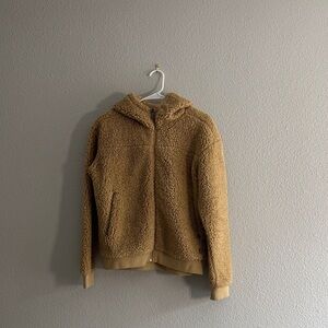 Cozy Tan Sherpa Jacket